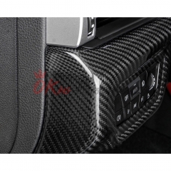 Dry Carbon Fiber Interiors Kits Headlight Power Switch Panel Cover For Toyota GR Supra A90 A91 MK5 2019-2024