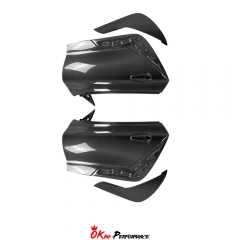 Carbon Fiber (Cfrp) Door Panels For Toyota GR Supra A90 A91 MK5 2019-2024