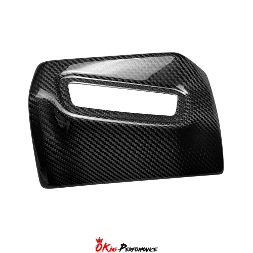 Dry Carbon Fiber Interiors Kits Headlight Power Switch Panel Cover For Toyota GR Supra A90 A91 MK5 2019-2024