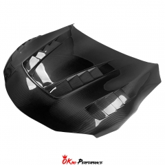 TV Style Carbon Fiber (Cfrp) Hood For Toyota GR Supra A90 A91 MK5 2019-2024