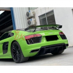 Oking Performance Style Dry Carbon Fiber Rear Spoiler GT Wing For Audi R8 2016-2024
