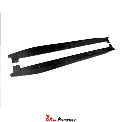 Artisan Spirit (Liberty Walk) Style Carbon Fiber Side Skirt For Audi R8 2007-2015