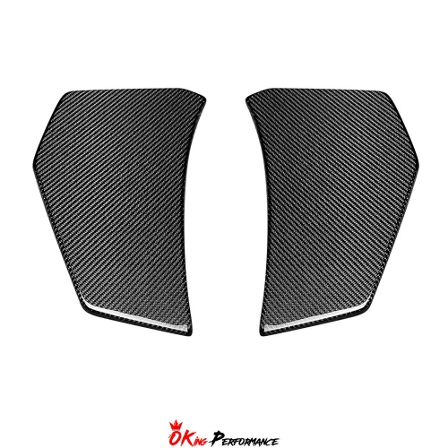Carbon Fiber Rear Bumper Side Vent Spats For Audi R8 V10 2016-2019