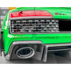 GT RWD Style Dry Carbon Fiber Rear Diffuser For Audi R8 2020-2024