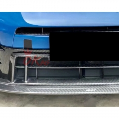 OEM Style Dry Carbon Fiber Front Bumepr Upper Grille For Porsche Panamera 976 2024-On