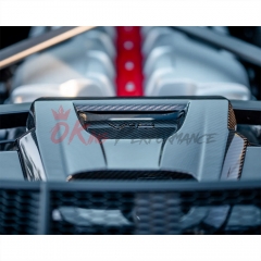Dry Carbon Fiber Replacement Engine Bay Set For Audi R8 2016-2019