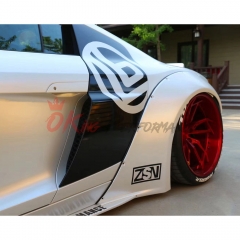 Artisan Spirit (Liberty Walk) Style Carbon Fiber Wide Body Fender Wheels Flares For Audi R8 2007-2015