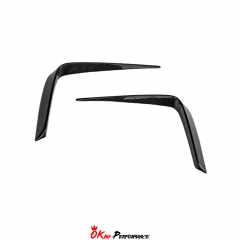 CMST Style Carbon Fiber Front Bumper Vent Trim For Porsche Panamera 976 2024-On