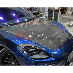 OEM Style Dry Carbon Fiber Hood For Porsche Panamera 976 2024-On