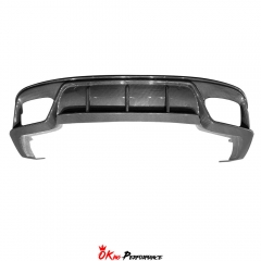 OD V2 Style Dry Carbon Fiber Rear Diffuser For Porsche Panamera 976 2024-On