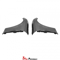 OEM Style Dry Carbon Fiber Front Fenders For Porsche Panamera 976 2024-On