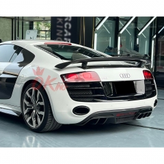 Regula GT Style Carbon Fiber Rear Spoiler For Audi R8 2007-2015