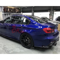 3D Style Partial Forged Carbon FIber Rear Bumper For BMW F80 F82 F83 M3 M4 2014-2020