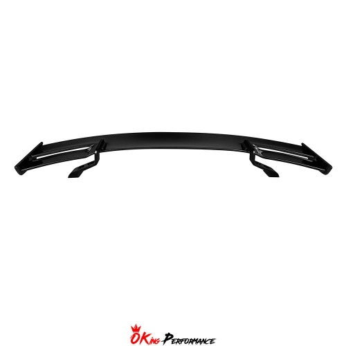 Oking Performance Style Dry Carbon Fiber Rear Spoiler GT Wing For Audi R8 2016-2024