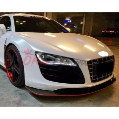 Artisan Spirit (Liberty Walk) Style Carbon Fiber Front Lip For Audi R8 2007-2015