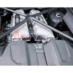 Dry Carbon Fiber Engine Cover For Audi R8 2019-2024