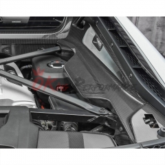 Dry Carbon Fiber Replacement Engine Bay Panel Pair For Audi R8 2016-2024