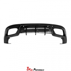 OD V1 Style Dry Carbon Fiber Rear Diffuser For Porsche Panamera 976 2024-On