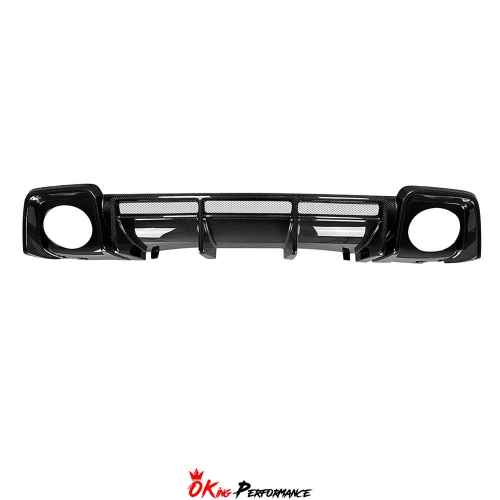 GT RWD Style Dry Carbon Fiber Rear Diffuser For Audi R8 2020-2024