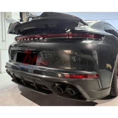 OD V2 Style Dry Carbon Fiber Rear Diffuser For Porsche Panamera 976 2024-On