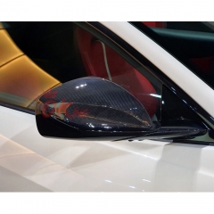 Dry Carbon Fiber Mirror Cover For Ferrari 812 Superfast GTS 2017-2023