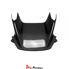 OEM Style Dry Carbon Fiber Lower Front Middle Air Intake For Ferrari SF90