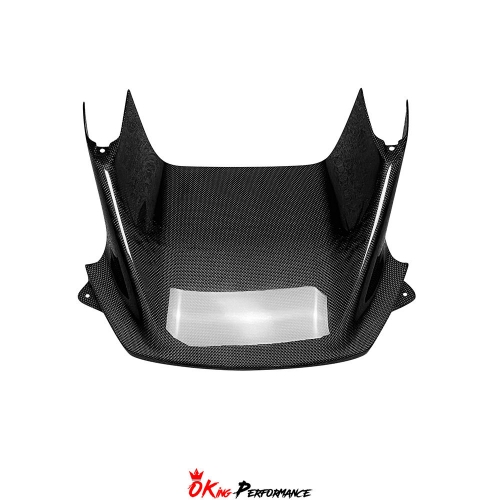 OEM Style Dry Carbon Fiber Lower Front Middle Air Intake For Ferrari SF90