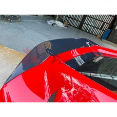 Mansory Style Dry Carbon Fiber Rear Trunk Trim For Ferrari 812 Superfast GTS 2017-2023