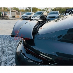 OD V2 Style Dry Carbon Fiber Rear Spoiler Trunk Wing For Porsche Panamera 976 2024-On