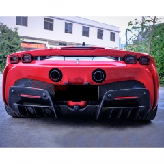 OEM Style Dry Carbon Fiber Aero Body Kit For Ferrari SF90