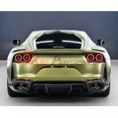 OEM Style Dry Carbon Fiber Rear Diffuser For Ferrari 812 Superfast GTS 2017-2023