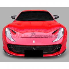 OEM Style Dry Carbon Fiber Front Lip For Ferrari 812 Superfast GTS 2017-2023