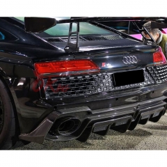 Capristo Style Dry Carbon Fiber Rear Diffuser For Audi R8 2020-2024