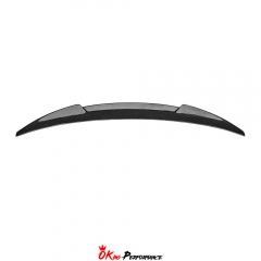 CMST Style Carbon Fiber Rear Spoiler Trunk Wing For Porsche Panamera 976 2024-On