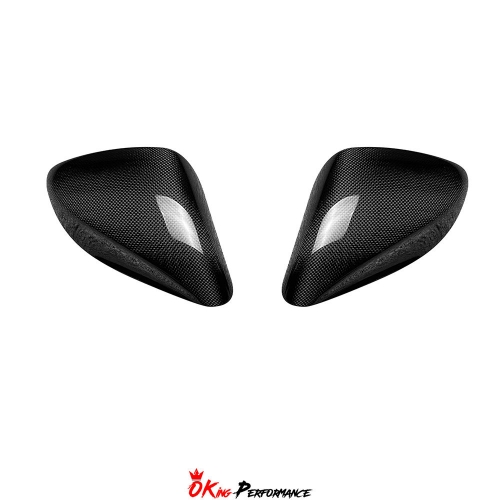 Dry Carbon Fiber Mirror Cover For Ferrari 812 Superfast GTS 2017-2023