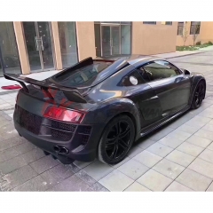 Carbon Fiber Roof Frame U Shape Scoop For Audi R8 2007-2015