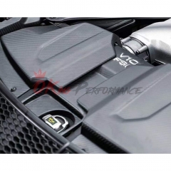 Dry Carbon Fiber Engine Cover For Audi R8 2019-2024