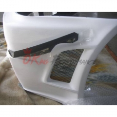 Ars Style Carbon Fiber Canards For Nissan R34 GTR Z-Tune Front Bumper 1998-2002