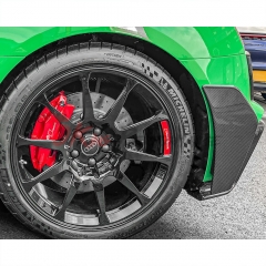 GT RWD Style Dry Carbon Fiber Rear Bumper Canards Splitter For Audi R8 2020-2024