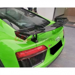 Oking Performance Style Dry Carbon Fiber Rear Spoiler GT Wing For Audi R8 2016-2024