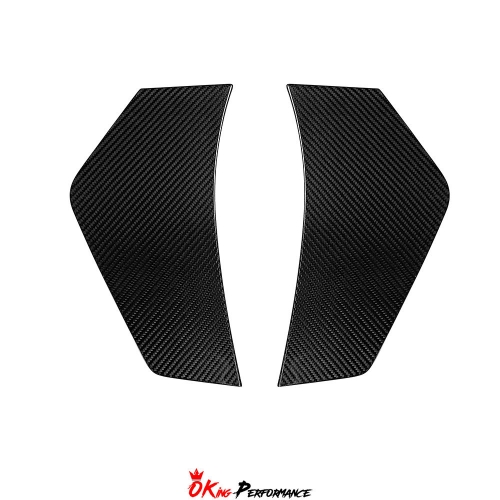 GT RWD Style Dry Carbon Fiber Rear Bumper Canards Splitter For Audi R8 2020-2024