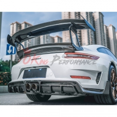CMST Style Carbon Fiber Rear Diffuser For Porsche 911 GT3RS 991 2018-2020