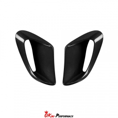 GT2RS Style Carbon Fiber Rear Air intake Vent Ducts Cover For Porsche 911 Carrera 991 991.1 991.2 Turbo S 2012-2018