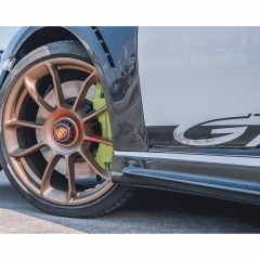 CMST Style Carbon Fiber Side Skirt For Porsche 911 GT3RS 991 2018-2020