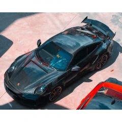 Topcar Style Dry Carbon Fiber Hood For Porsche 911 992 Carrera S 2019-2023