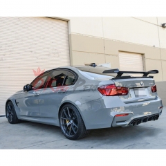 MP Style Dry Carbon Fiber Rear Spoier For BMW M3 M4 F80 F82 F83 2014-2020