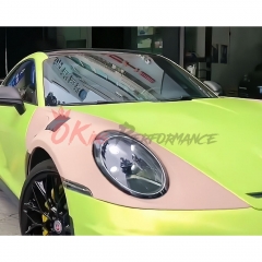 Topcar Style Dry Carbon Fiber With Portion Primer Fenders For Porsche 911 992 Carrera S 2019-2023