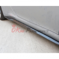 MIW Style Dry Carbon Fiber Side Skirt For Porsche 911 992 Carrera S 2019-2023