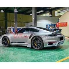BraBx Style Dry Carbon Fiber Aero Body Kit For Porsche 911 992 Carrera 2019-2023