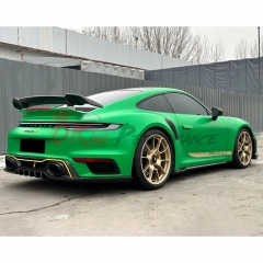 Techart Street R Style Dry Carbon Fiber Body Kit For Porsche 911 992 Turbo S